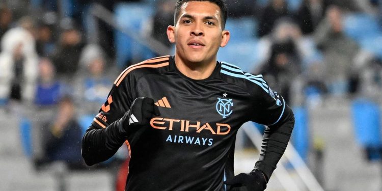 NYCFC confirms knee injury for F Alonso Martinez