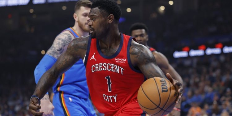 Pelicans clear F Zion Williamson for on-court activities