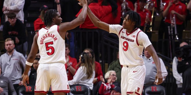 Dylan Grant’s career-high 28 points lead Rutgers past Lehigh