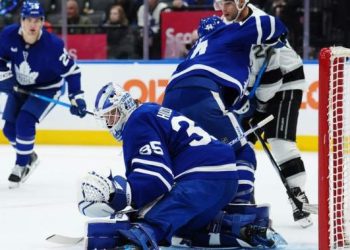 Byfield scores in OT, Kings top Leafs 4-3