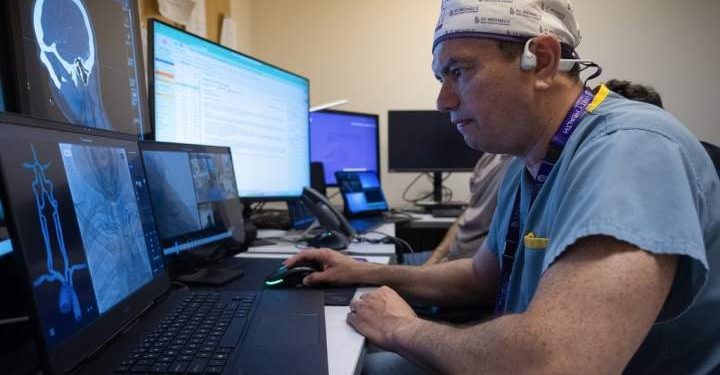 ‘Time is brain’: Toronto hospital paving way for remote robotic treatment of strokes