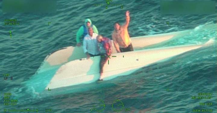 4 Florida men rescued after clinging to capsized catamaran for 20 hours – National