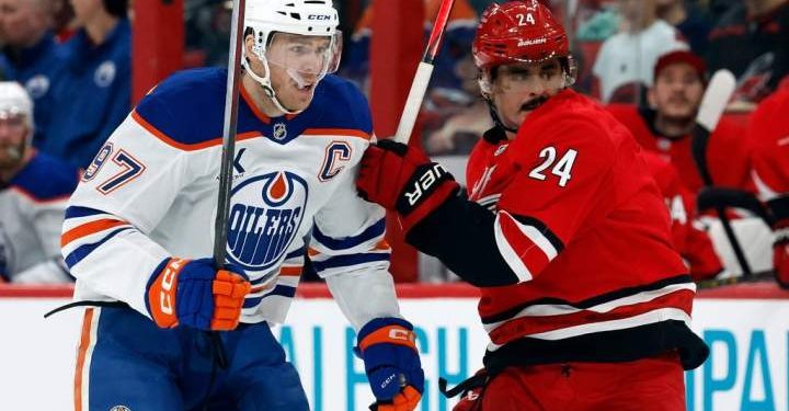 Draisaitl scores in overtime as Oilers edge Hurricanes 4-3 – Edmonton