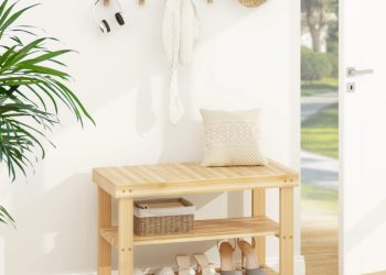 Walmart is selling a 'stylish' $78 shoe rack bench for just $21