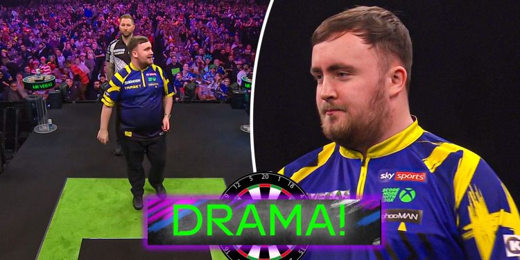 Littler RAGES after crowd distraction in semi-final!