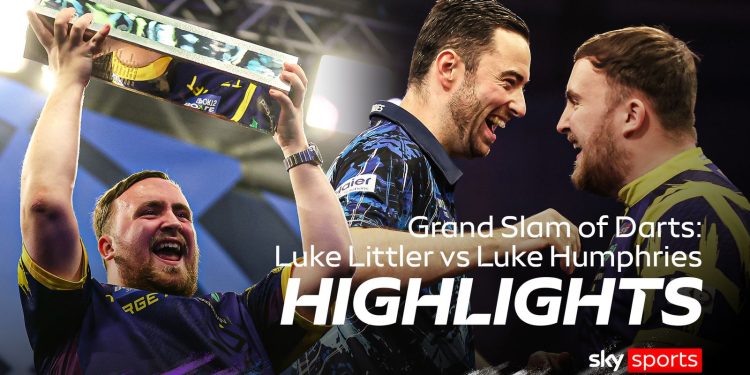 Highlights: New world No 1 Littler defeats Humphries in Grand Slam final
