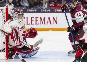 Canada squeaks by Latvia in OT at world juniors