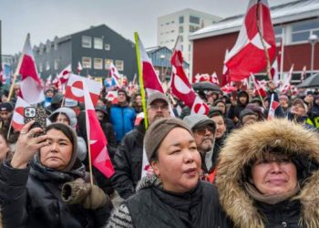 Pro-Greenland demonstrators mock Trump with ‘Make America Go Away’ hats – National
