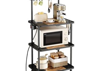 Amazon's $70 kitchen baker's rack is on sale for just $35, and it 'maximizes space'