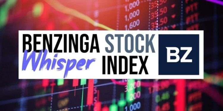 Benzinga’s ‘Stock Whisper’ Index: 5 Stocks Investors Secretly Monitor But Don’t Talk About Yet